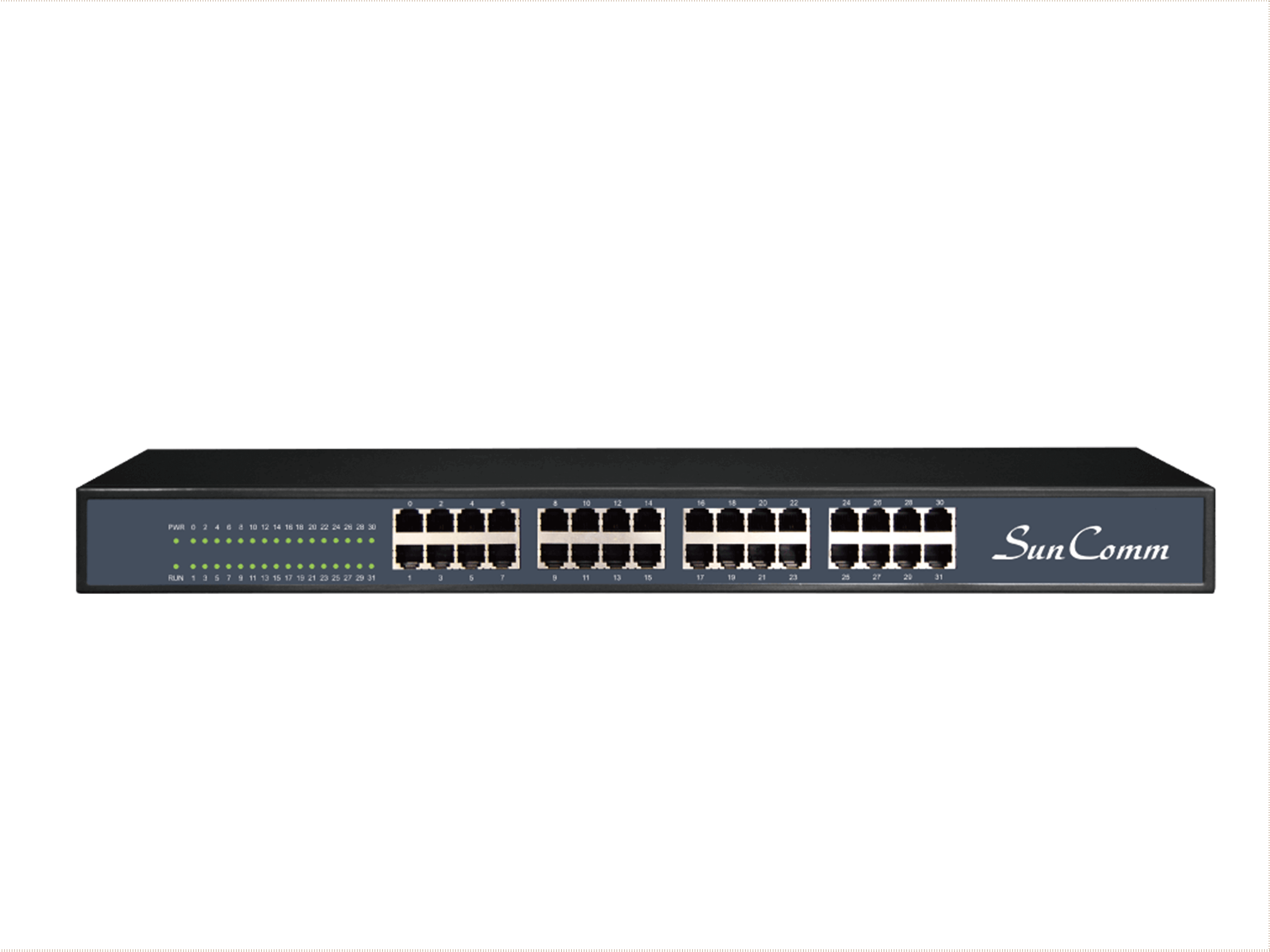SC-032-S Puerta de enlace SIP con FXS (32 RJ-11)